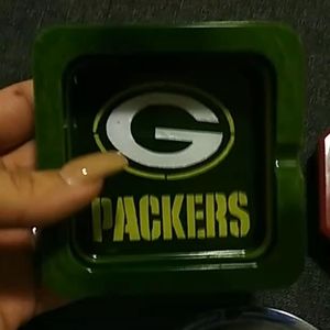 Custom Green bay Ashtray